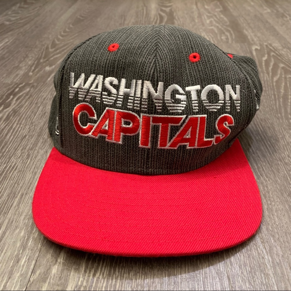 Washington Capitals Reebok Center Ice Collection Snapback Hat‎ Adult Size OSFA